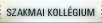Szakmai koll�gium